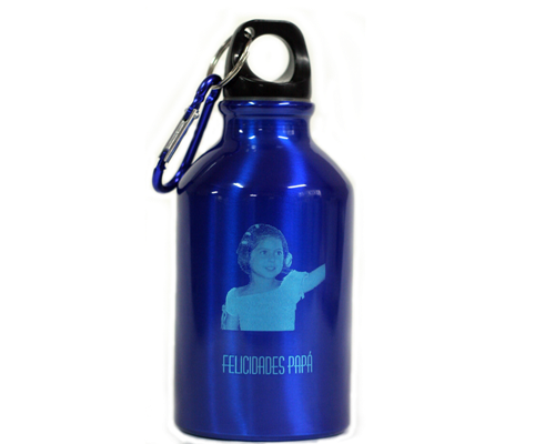 Personalized aluminum water bottle