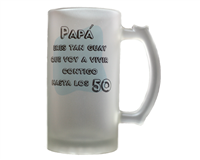 Personalized beer mug